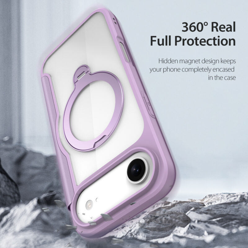 MagSafe® Compatible Velvet Purple Ultimate 3-in-1 Case for iPhone 17 Air