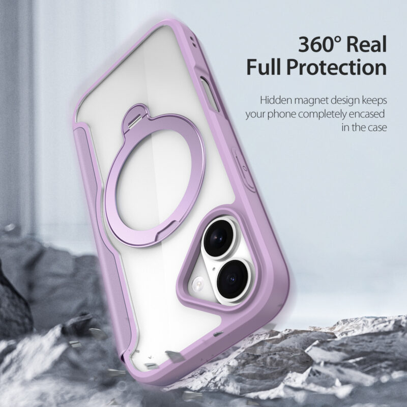MagSafe® Compatible Velvet Purple Ultimate 3-in-1 Case for iPhone 17