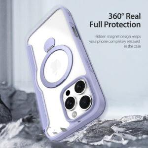 MagSafe® Compatible Velvet Purple Ultimate 3-in-1 Case for iPhone Series