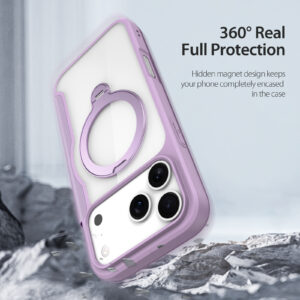 MagSafe® Compatible Velvet Purple Ultimate 3-in-1 Case for iPhone 17 Pro Max