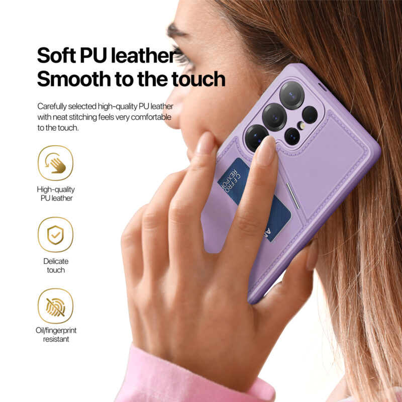 MagSafe® Compatible Lilac Rose - 3-in-1 Wallet & Stand Case for Samsung Galaxy