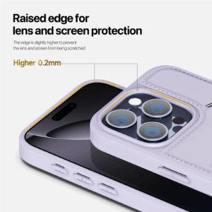 MagSafe® Compatible Royal Purple - 3-in-1 Case with Wallet, Stand & RFID Protection for iPhone