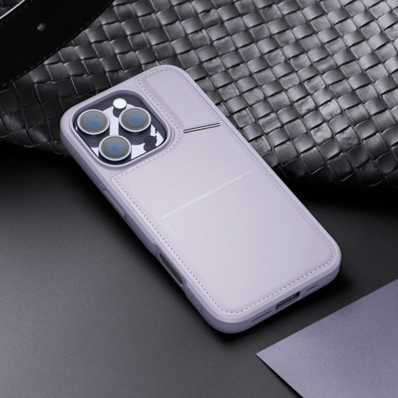 MagSafe® Compatible Royal Purple - 3-in-1 Case with Wallet, Stand & RFID Protection for iPhone