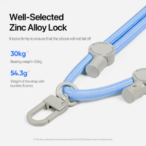 Cross-body Phone Lanyard-Sky Blue