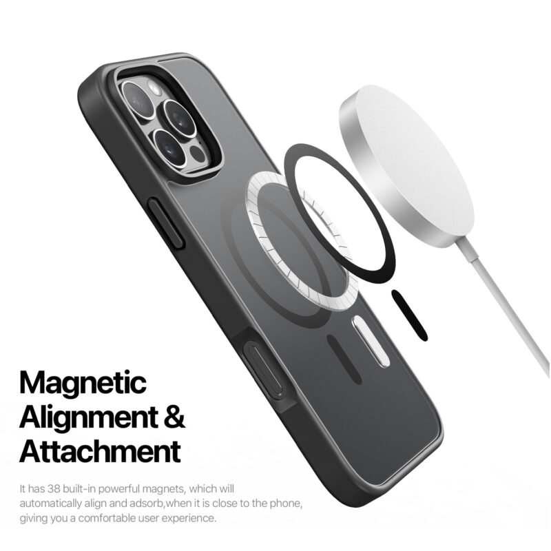 MagSafe® Compatible Minimalist Armor Case for iPhone Series — No Stand, All Protection