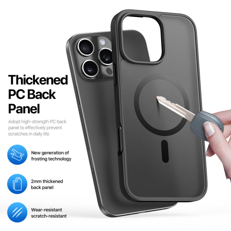 MagSafe® Compatible Minimalist Armor Case for iPhone Series — No Stand, All Protection